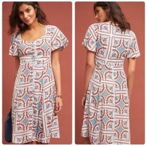 Anthropologie Maeve Praslin Floral Dress NWOT 4